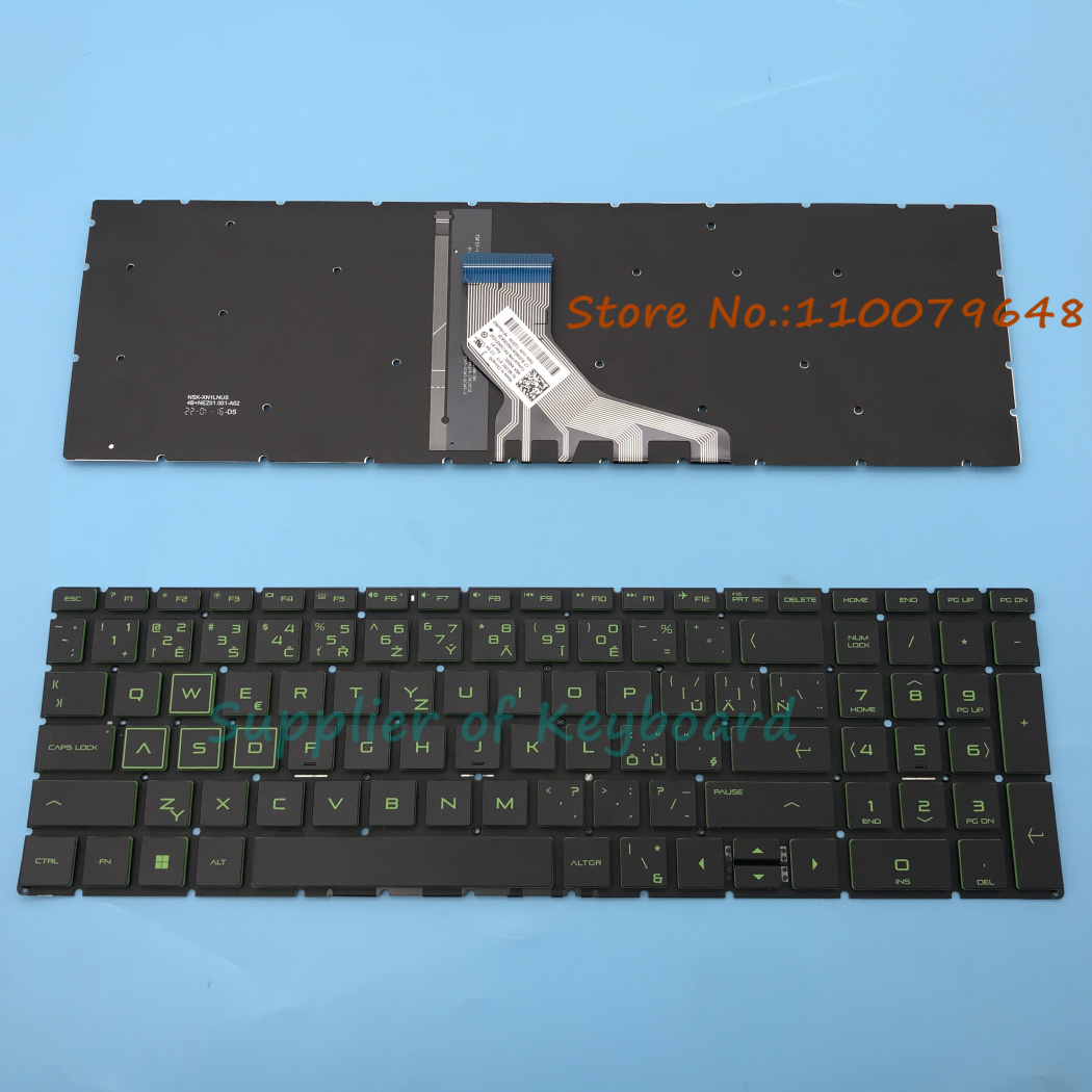 English/Russian/UK/Spanish/Cze - Gaming Keyboard Hp avis et prix