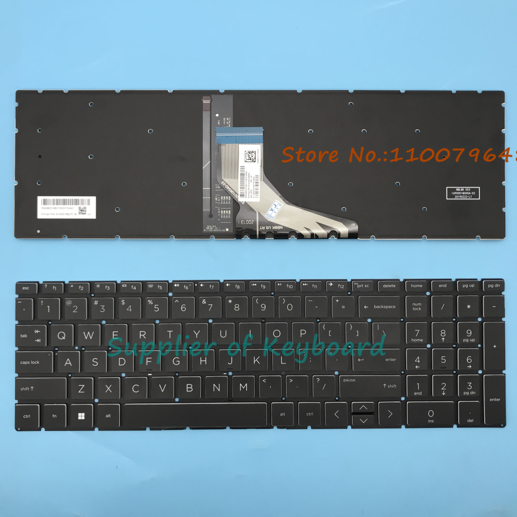 English/Russian/UK/Spanish/Cze - Gaming Keyboard Hp avis et prix