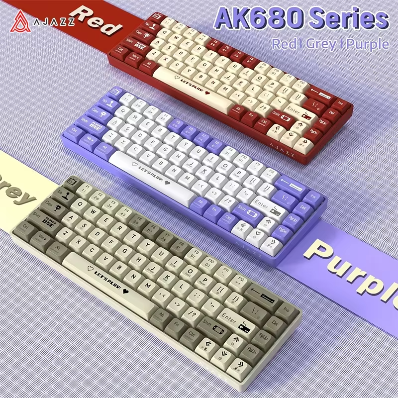 AJAZZ AK680 65% Wired Gaming M - Gaming Keyboard Hot Swappable avis et prix