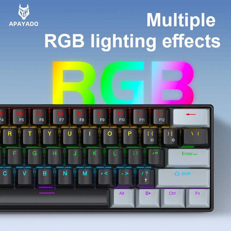 APAYADO K61 Mini Mechanical Ke - Gaming Keyboard Hot Swappable avis et prix