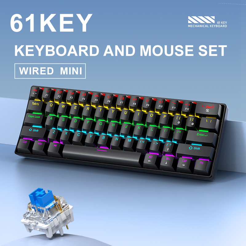 APAYADO K61 Mini Mechanical Ke - Gaming Keyboard Hot Swappable avis et prix