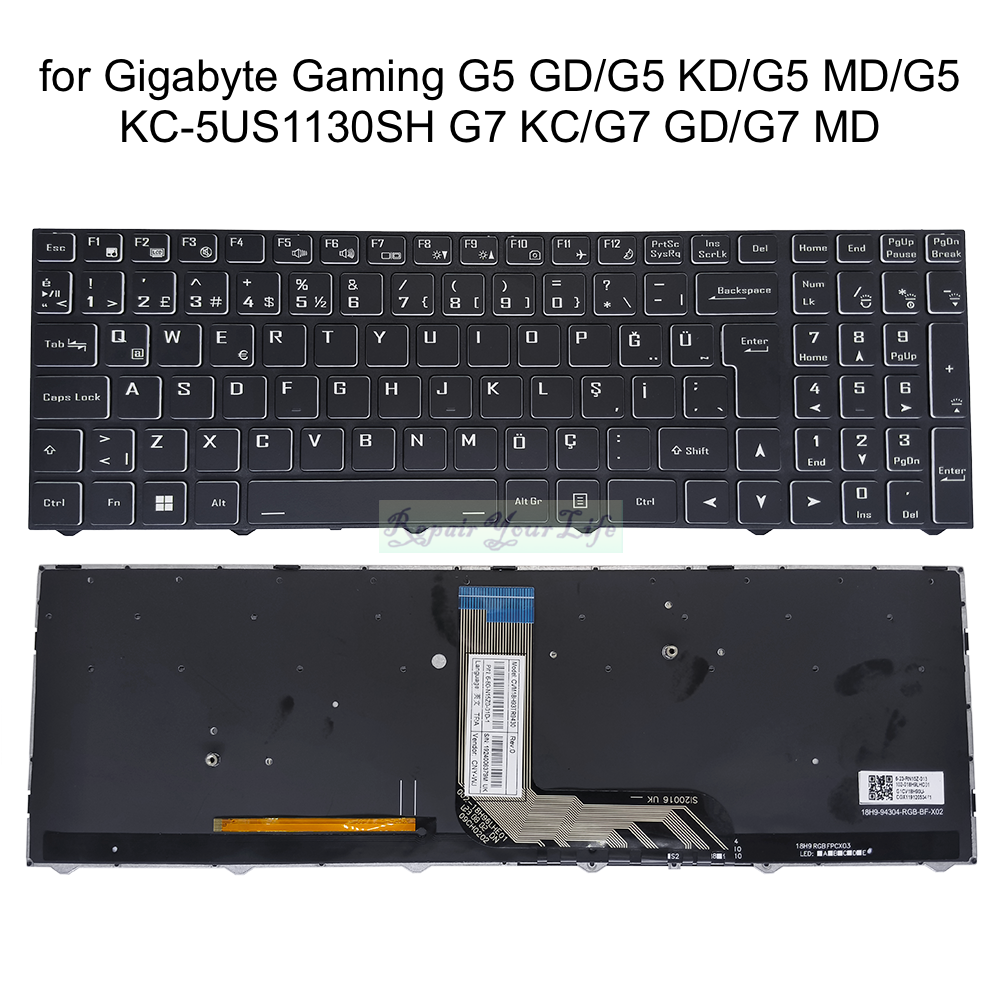 UK Turkish Spanish Backlit Key - Gaming Keyboard Hp avis et prix