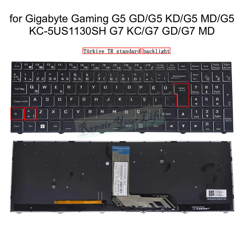 UK Turkish Spanish Backlit Key - Gaming Keyboard Hp avis et prix