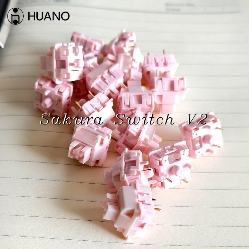 HUANO Sakura V2 Switch 5-Pins  - Gaming Keyboard Hot Swappable avis et prix