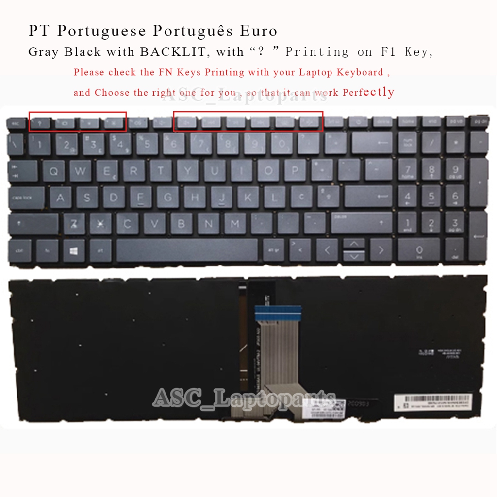 New Portuguese PT Keyboard for - Gaming Keyboard Hp avis et prix