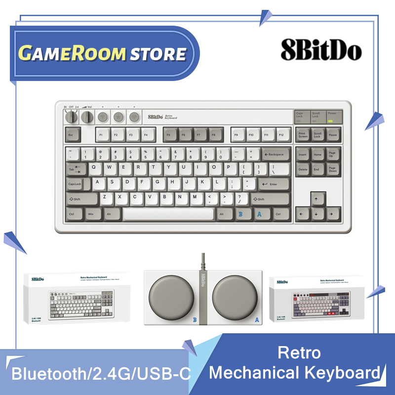 8Bitdo Retro Mechanical Keyboa - Gaming Keyboard Hot Swappable avis et prix